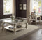Chelmsford Coffee Table, Antique Taupe & Clear Glass